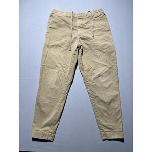 Barena Venezia‎ Pants Mens 46 Khaki Straight Leg Casual Chino Jogger Trousers